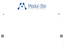 Tablet Screenshot of modul-bio.com